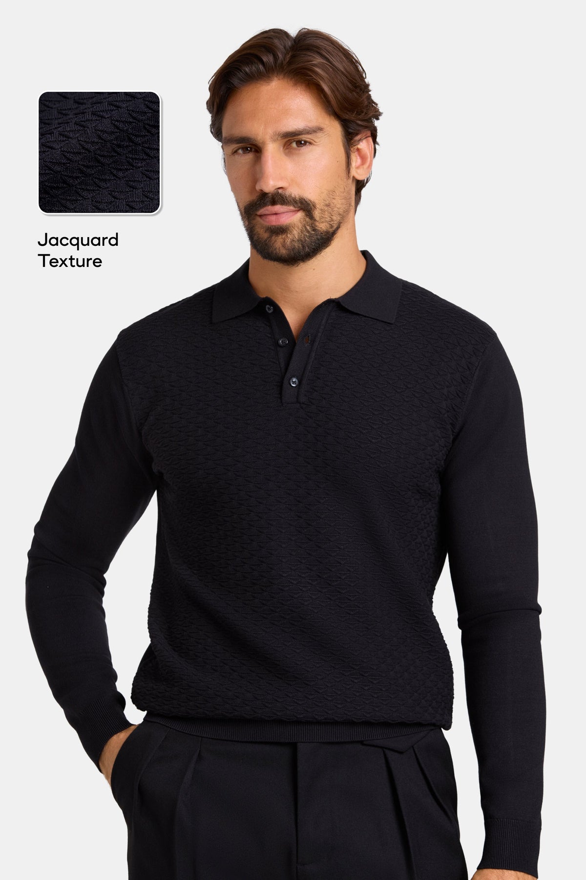 The Marcello Quarter Zip Sweater