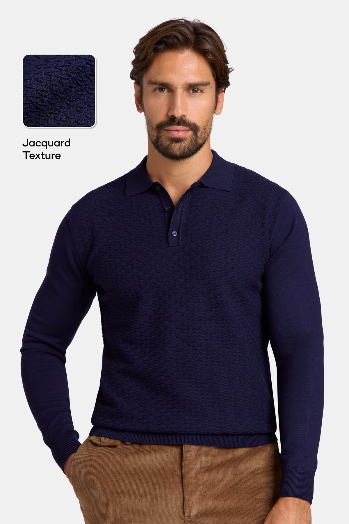The Marcello Quarter Zip Sweater