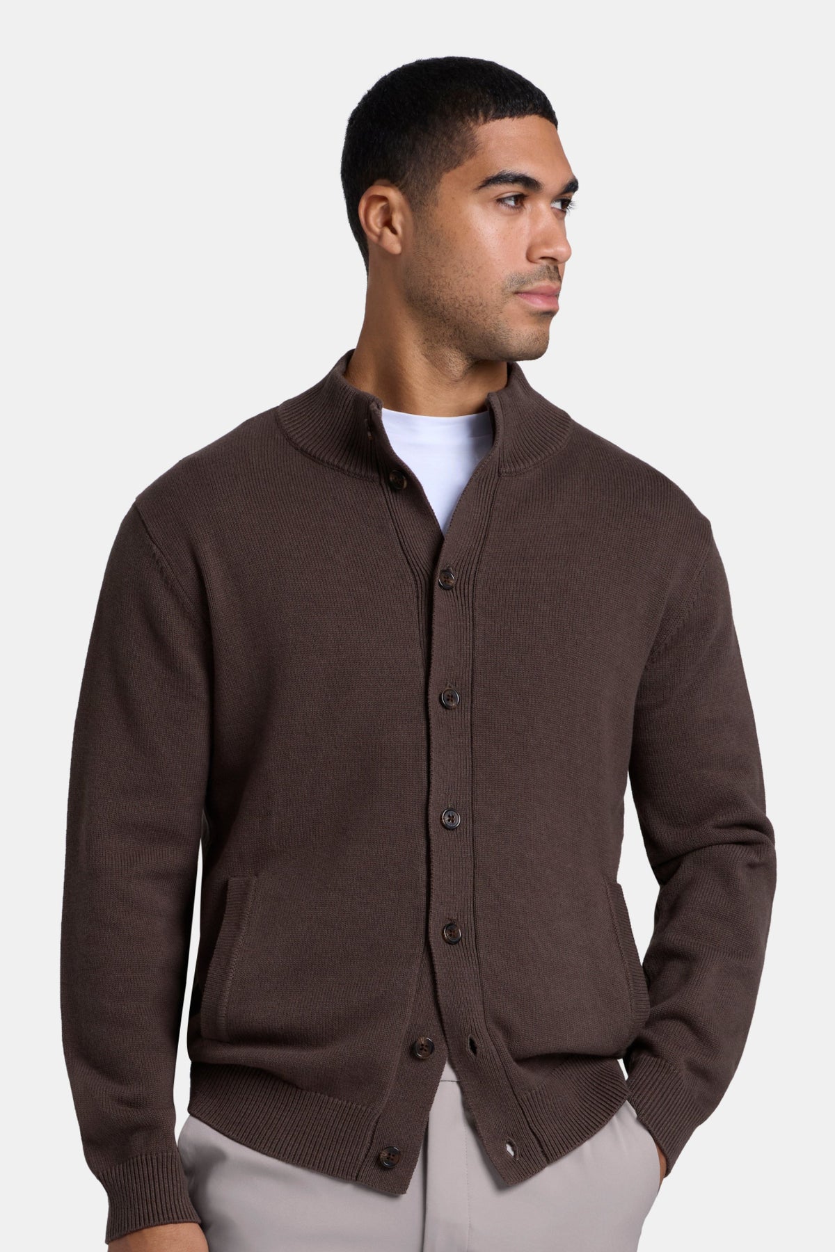 The Marcello Quarter Zip Sweater
