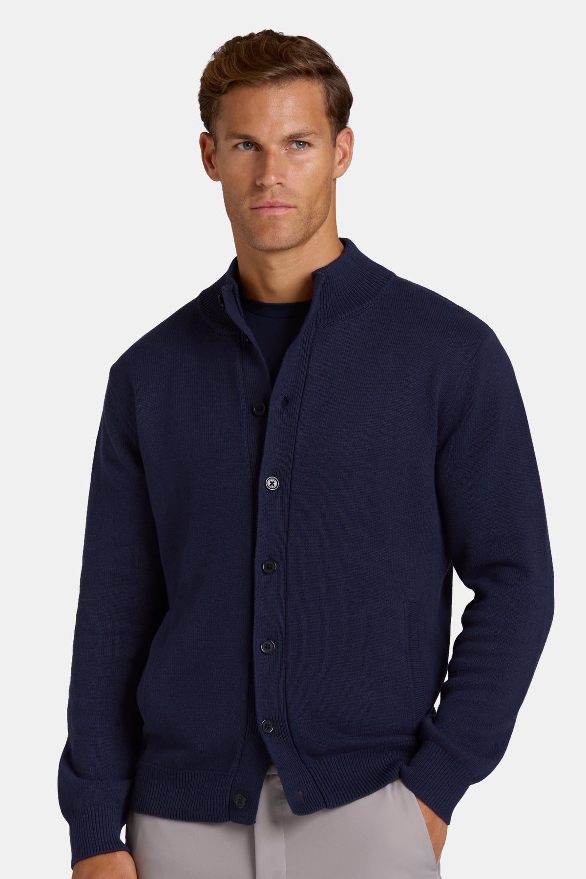 The Marcello Quarter Zip Sweater